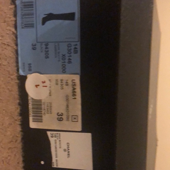 4” Heel Calf High Lamb Chanel Boots - Picture 7 of 7